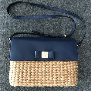 Kate Spade Vita Limoni Clara Straw Bag